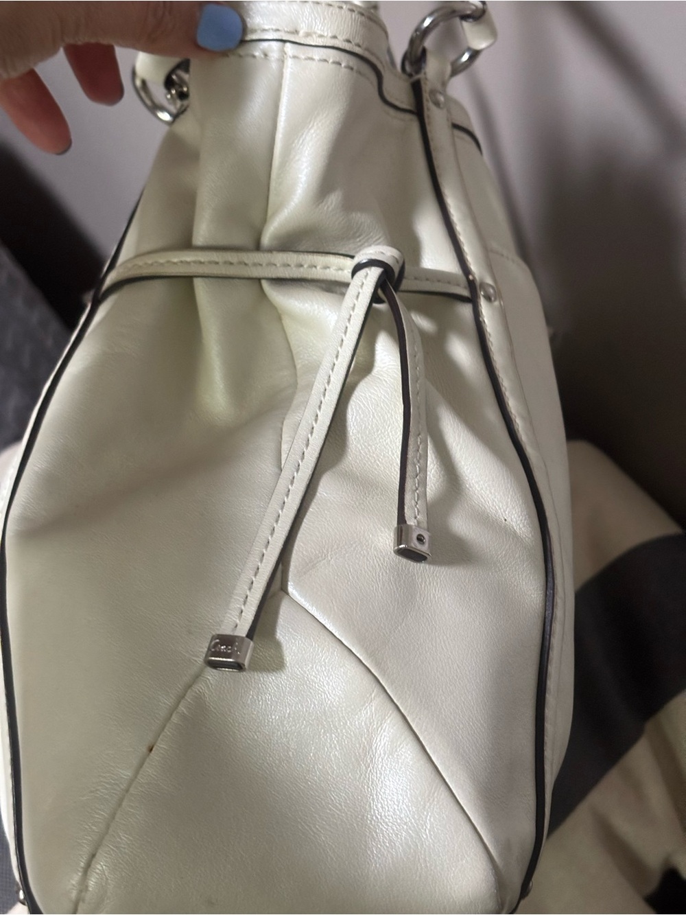 Coach Audrey Andie Perforated Signature shoulder bag - Picture 4 of 16